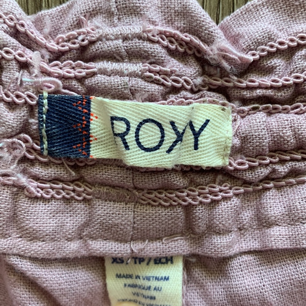 Roxy Oceanside Linen Blend Shorts - Picture 2 of 4